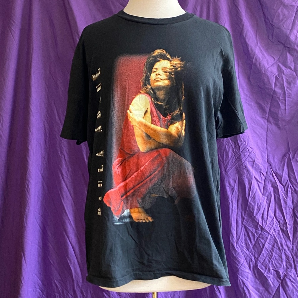 Vintage 1991 Paula Abdul Under My Spell Tour Black Concert Tee. Size XL 46-48.